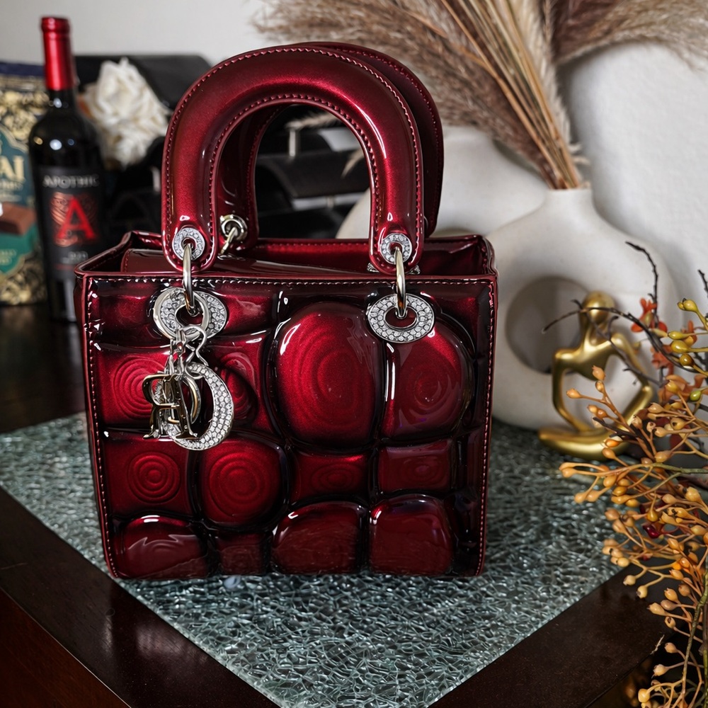Patent Leather Mini Tote Bag